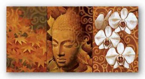 Buddha Panel II by Keith Mallett