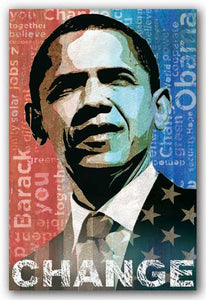 Change (Barack Obama) by Keith Mallett