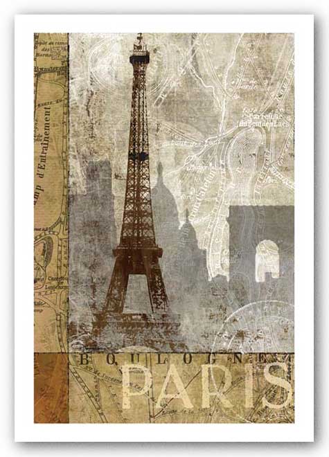 April in Paris by Keith Mallett