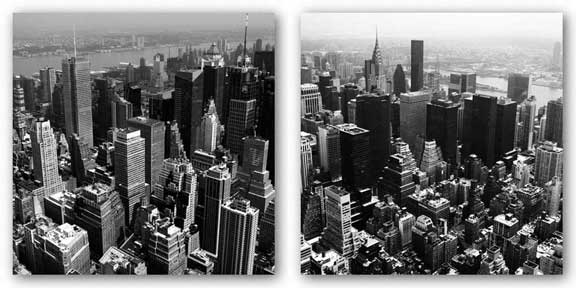 Manhattan and the Hudson and Manhattan to Brooklyn Set by Jordan Craig 