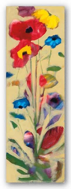 Wildflowers I by Jennifer Zybala 