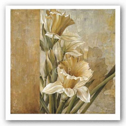 Champagne Daffodils II by Linda Thompson