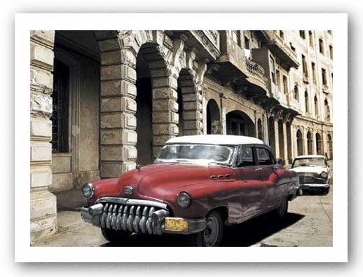 Cuban Cars I by C.J. Groth