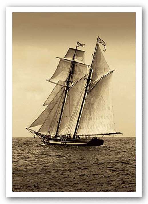 Under Sail II by Frederick J. LeBlanc