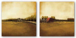 Rural Landscape Set by Tandi Venter