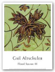 Floral Square III by Gail Altschuler
