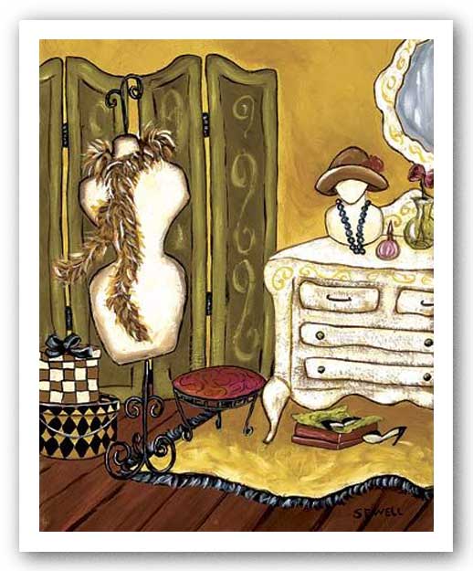 Dressing Room II by Krista Sewell