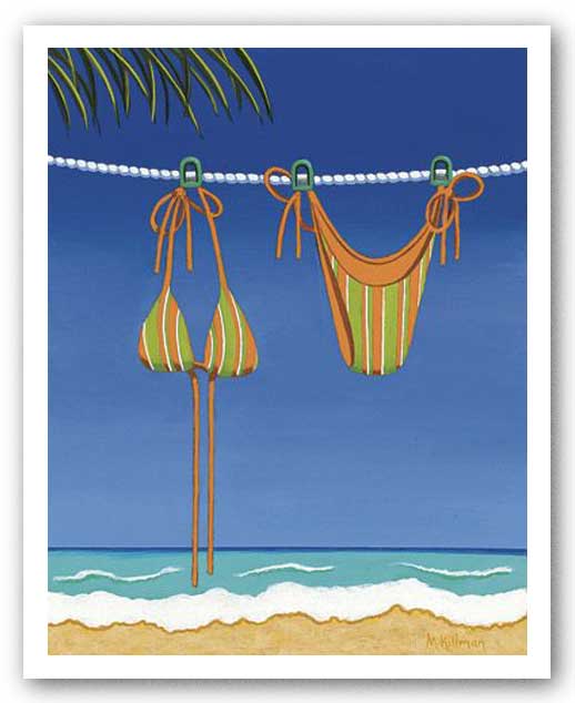 Beach Bound - Bikini by Michele Killman
