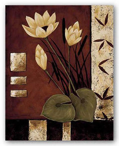 Lotus Silhouette I by Krista Sewell