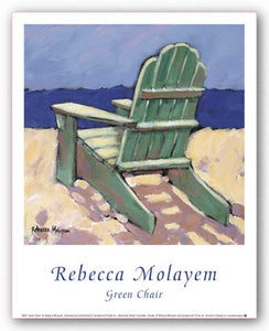 Green Chair by Rebecca Molayem