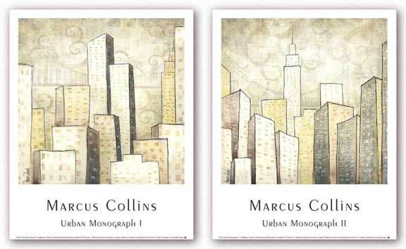 Urban Monograph Set by Marcus Collins