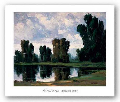 The Pond at Rest by Brigitte Curt