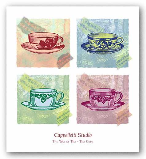The Way of Tea - Tea Cups by Cappelletti Studio