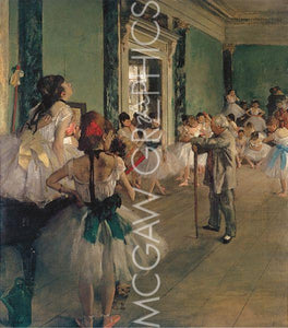 The Dance Class, ca. 1873-1876 by Edgar Degas