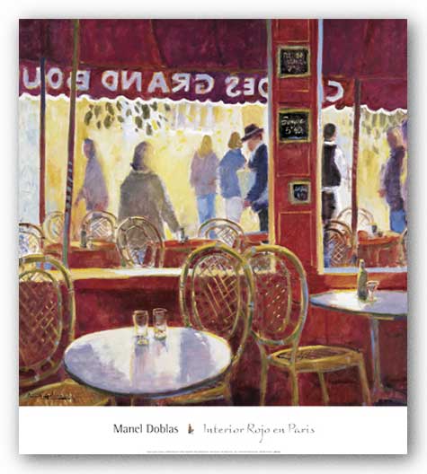Interior Rojo en Paris by Manel Doblas