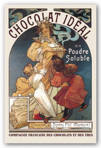 Chocolat Ideal, 1897 by Alphonse Maria Mucha