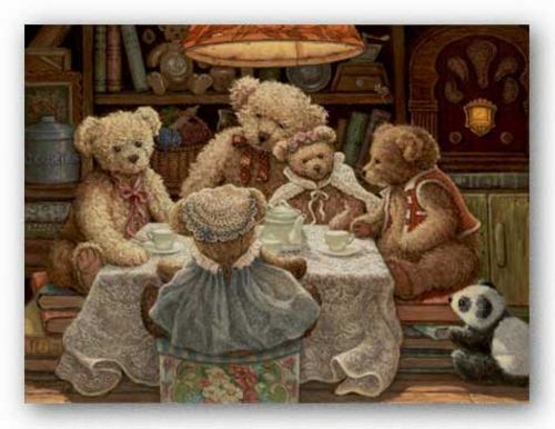 Teddy Bear Tea Party by Janet Kruskamp