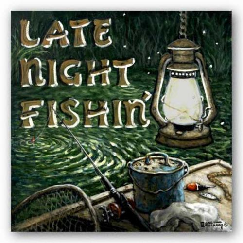 Late Night Fishin' by Janet Kruskamp