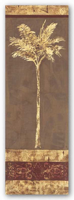 Gilded Palm I by Garden Street Gallery