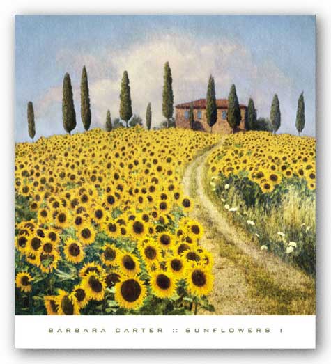Sunflowers I by Barbara Carter