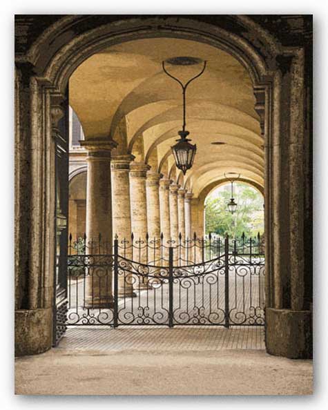 Courtyard Colonnade by Kenneth Gregg
