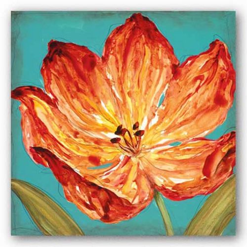 Flame Tulip II by Karen Leibrick