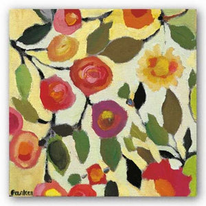 Floral Tile II by Kim Parker