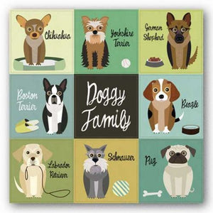 Doggy Family by Jenn Ski