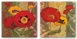Majestic Poppies Set by Diane Hoeptner