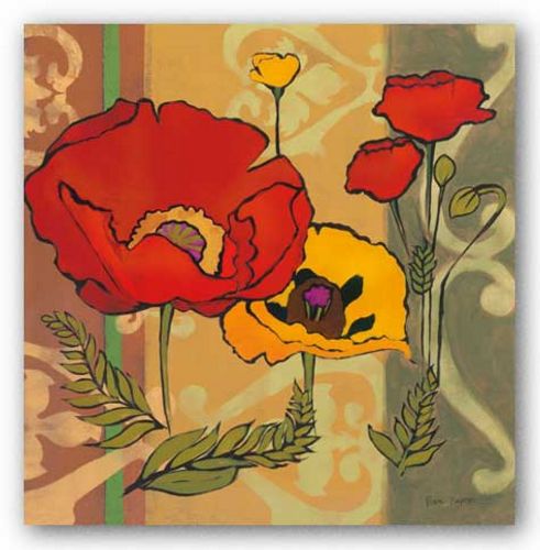 Majestic Poppies II by Diane Hoeptner