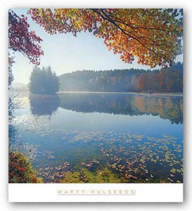 Bass Lake In Autumn I by Marty Hulsebos