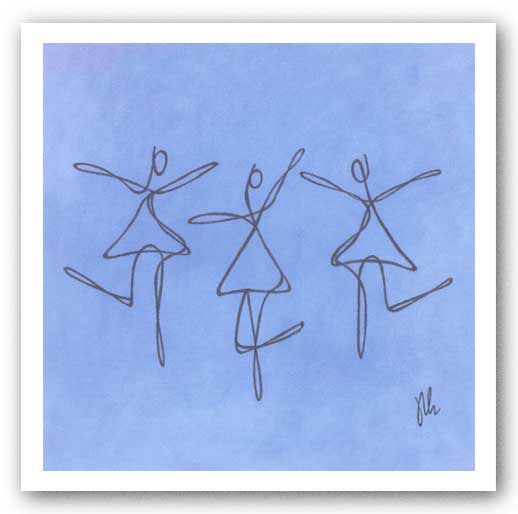 Peace - Blue Dancers