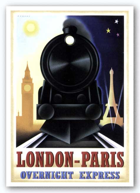 London-Paris Overnight Express by Steve Forney