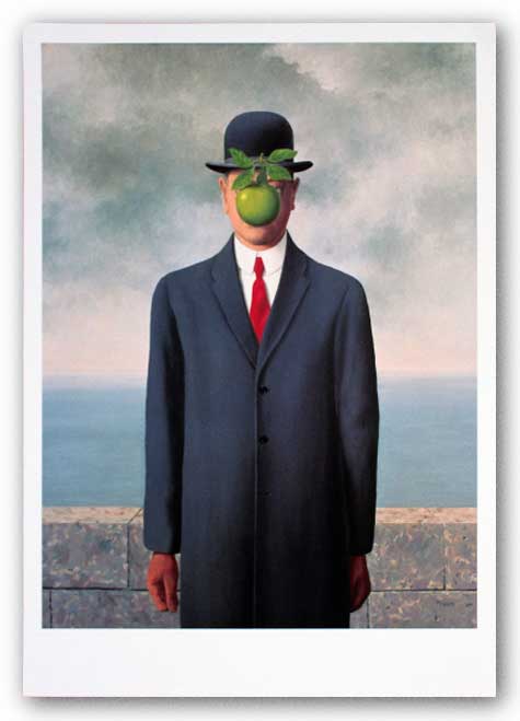 Son of Man by Rene Magritte