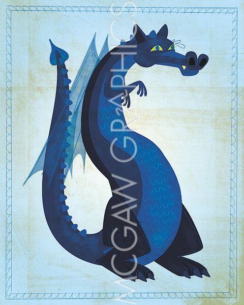 Blue Dragon by John W. Golden