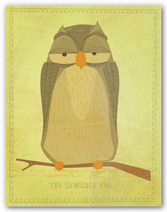 The Sensible Owl by John W. Golden