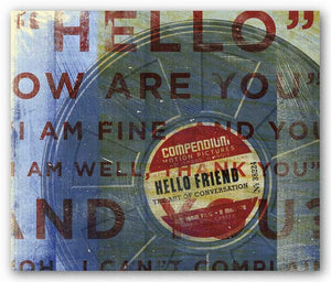 Hello Friend by John W. Golden