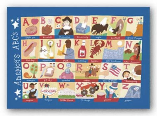 America's Alphabet by Janell Genovese