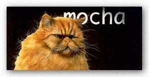 Coffee Cat Mocha by Will Bullas