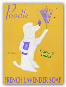 New Poodle Lavender by Ken Bailey