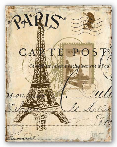 Paris Collage I by Gregory Gorham