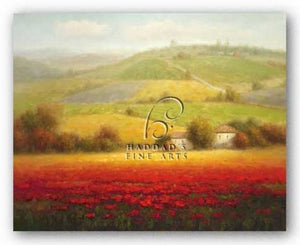 Fields of Red and Gold II by Eugene LaPorte