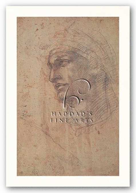 Head of Adam by Michelangelo