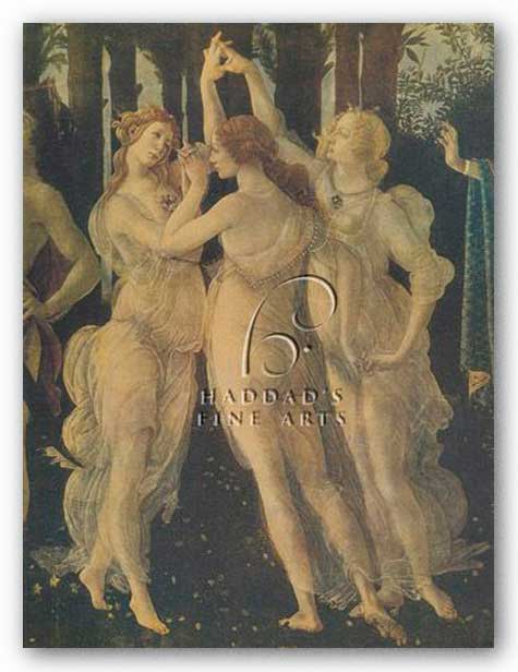 Three Graces by Sandro Botticelli