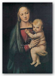 The Madonna Del Granduca by Sanzio Raphael (Raffaello)