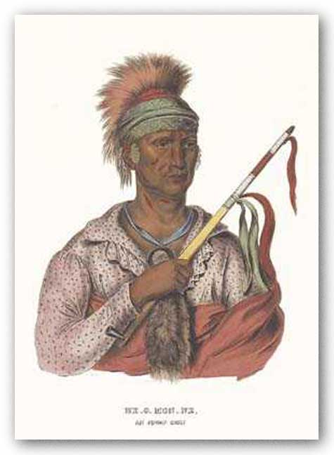 Ne-O-Mon-Ne, an Ioway Chief by McKenney-Hall