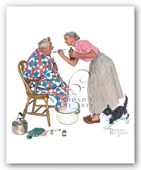 Spring Tonic by Norman Rockwell