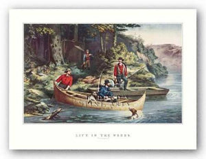 Life in the Woods by Currier and Ives