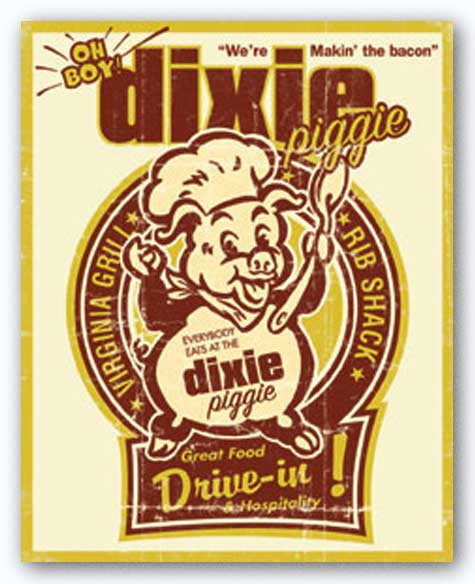 Dixie Piggie Drive-in by Joe Giannakopoulos