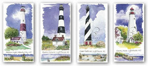 Lighthouse Set by Kim Attwooll